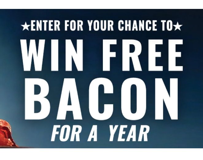 Smithfield Win Free Bacon For A Year Sweepstakes (12 Winners)