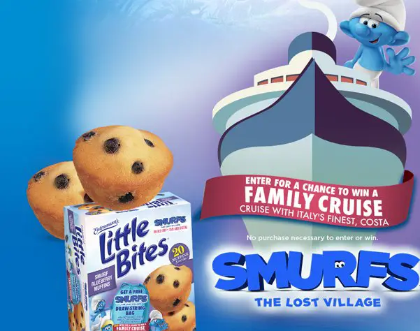 Smurfs The Lost Village Trip Sweepstakes