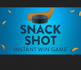 Snack Shot Instant Win Game