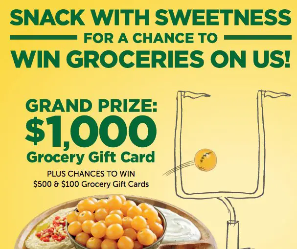 Snacking with Sweetness Sweepstakes