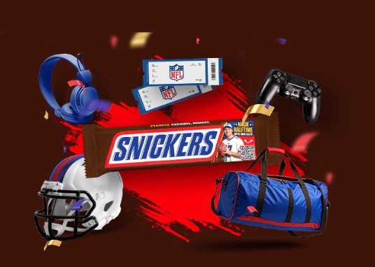 Snicker 2025 NFL Season Sweepstakes - Win a Trip to Super Bowl 2026 + Weekly Prizes!