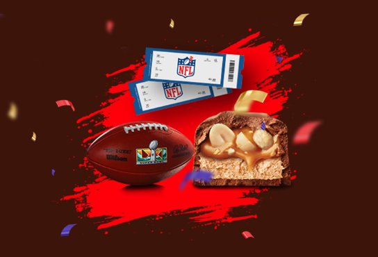 SNICKERS x NFL Halftime Sweepstakes – Win a Trip for 2 to Super Bowl LXI in Los Angeles