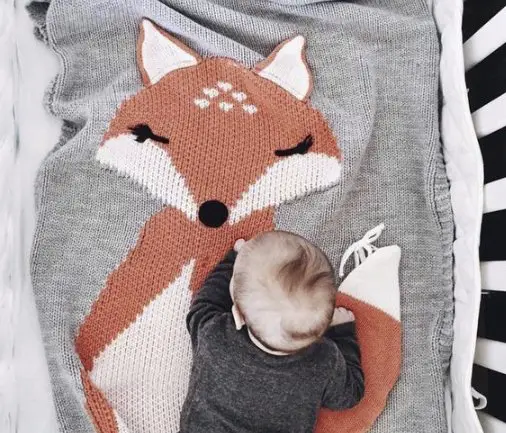 Snoozy Tots - Fox Blanket Giveaway