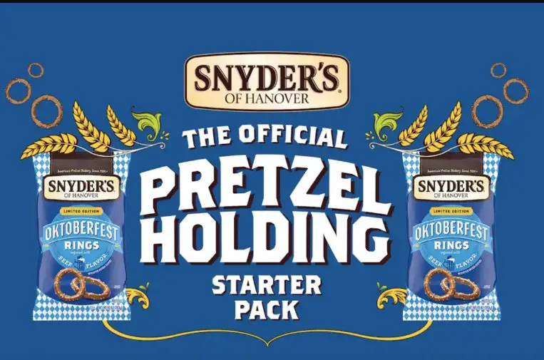 Snyder’s of Hanover Pretzelholding Starter Pack Sweepstakes – Win Steins, Robes, Champion Belt & 3 Bags Of Pretzels (15 Winners)