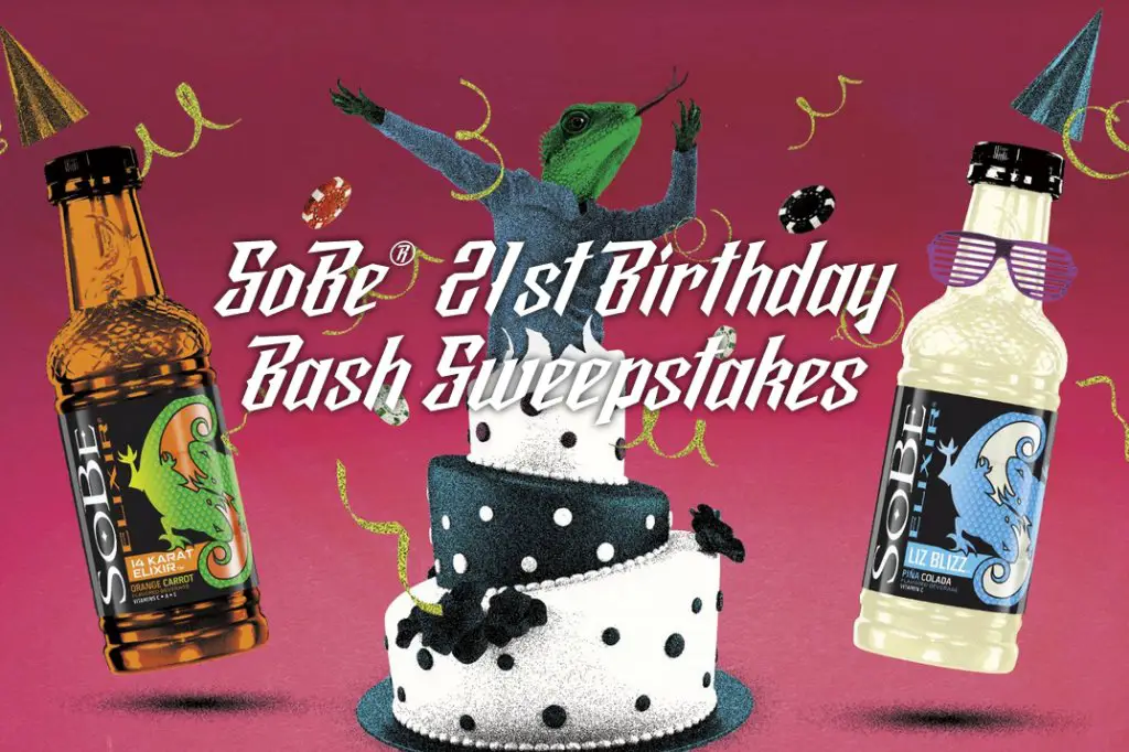 SoBe 21st Birthday Bash Sweepstakes! VEGAS!!