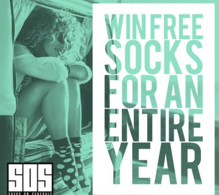 Socks for a Year Sweepstakes