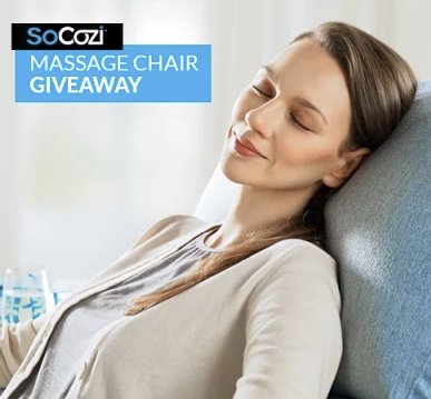 SoCozi Massage Chair Sweepstakes