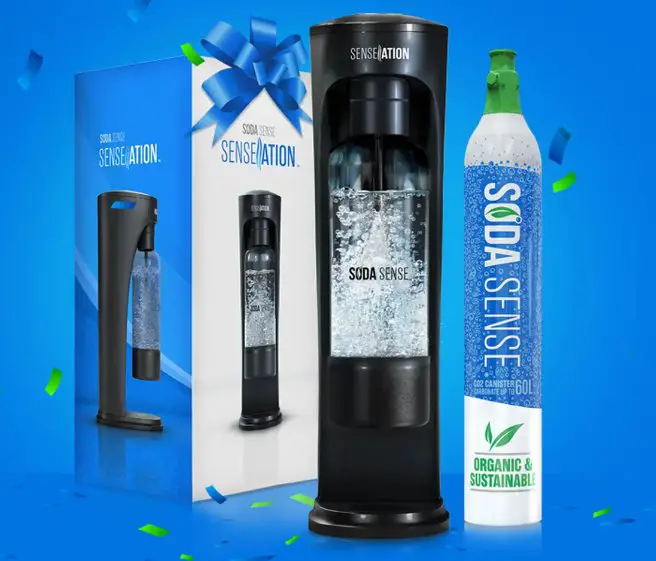 Soda Sense Sweepstakes - Win a Sparkling Water Maker Bundle