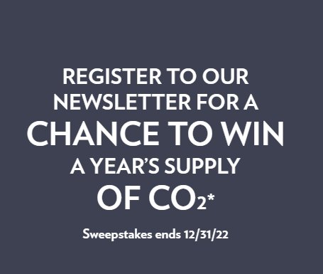 SodaStream's The Year of Fizz Sweepstakes - Win One Year Supply of SodaStream