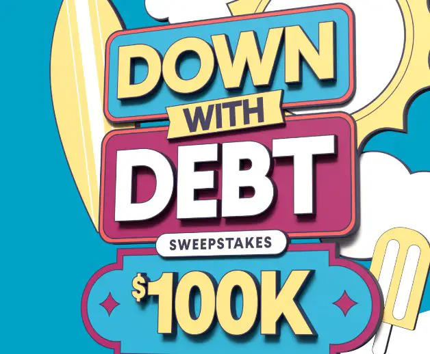 SoFi Down With Debt Sweepstakes - Win $100,000