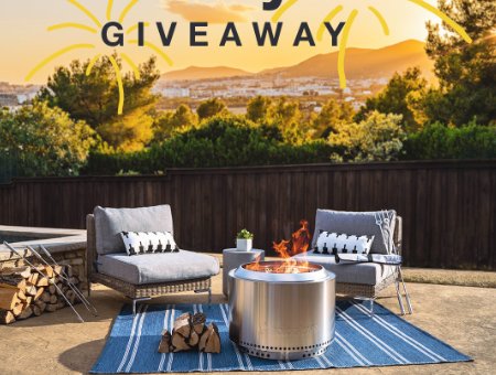 Solo Stove New Year, New Yard Giveaway - Win A $7,800 Backyard Makeover