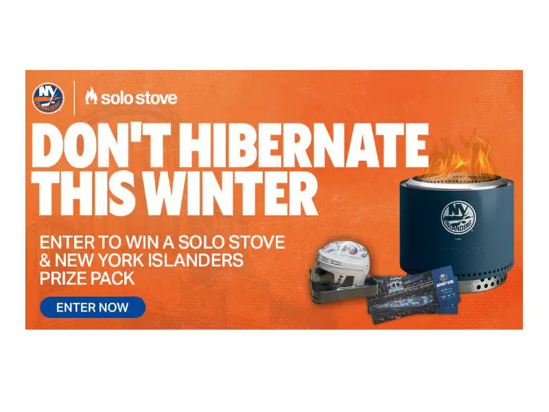 Solo Stove X New York Islanders Giveaway - Win A Solo Stove, Game Tickets & More