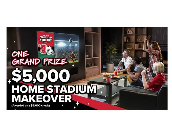 Solo “The Cup of the Cup” Sweepstakes - Win $5,000 for a Home Stadium Makeover