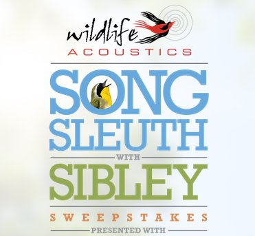 Song Sleuth With Sibley Sweepstakes
