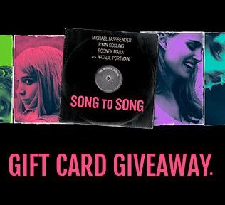 SONG TO SONG Sweepstakes