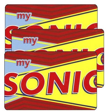 Sonic Gift Card Giveaway