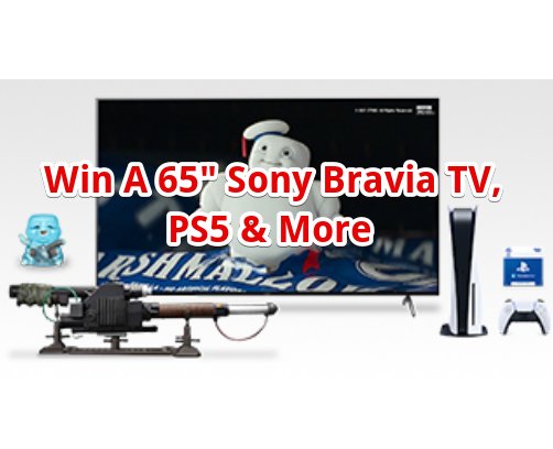 Sony Ghostbusters: Frozen Empire Sweepstakes - Win A PS5 Console, Sony Bravia TV With Soundbar And More