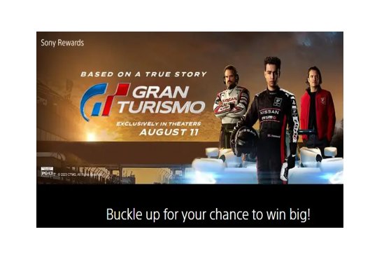 Sony Gran Turismo Sweepstakes - Win A $5,000 Grand Prix Prize Pack + Instant Win Prizes For 3,580 Winners