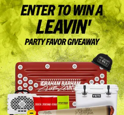Sony Music Graham Barham x Wiz Khalifa Sweepstakes - $1,000 Party Favor Bundle