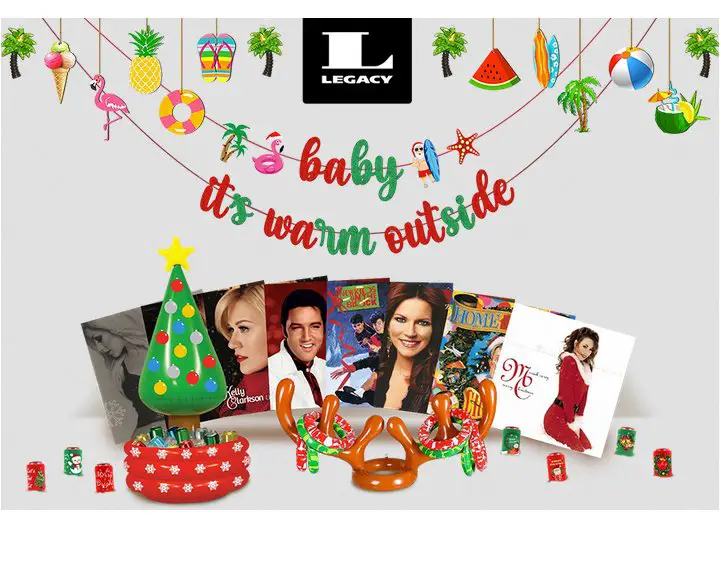 Sony Music Legacy Recordings Christmas In Summer Giveaway Sweepstakes - Win Christmas Vinyl Records, Ornaments And More