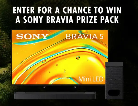 Sony Pictures Anaconda Sweepstakes - Win a 55" TV + Sound Bar