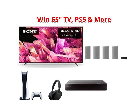 Sony Pictures Fall Movie Sweepstakes - Win A Sony Bravia TV, PS5 Console & More