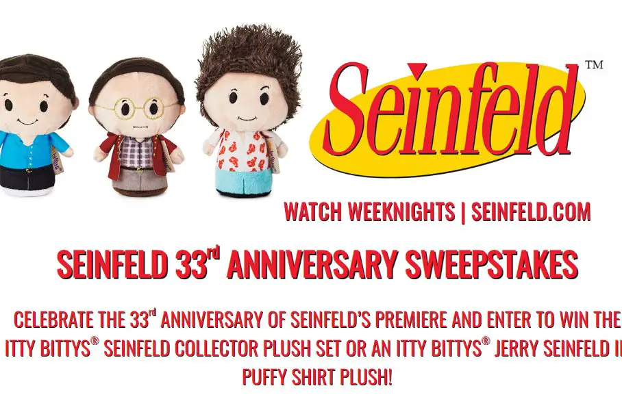 Sony's  Seinfeld 33rd Anniversary Sweepstakes