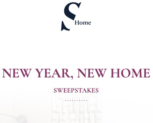 Sotheby's Home New Year, New Home Sweepstakes