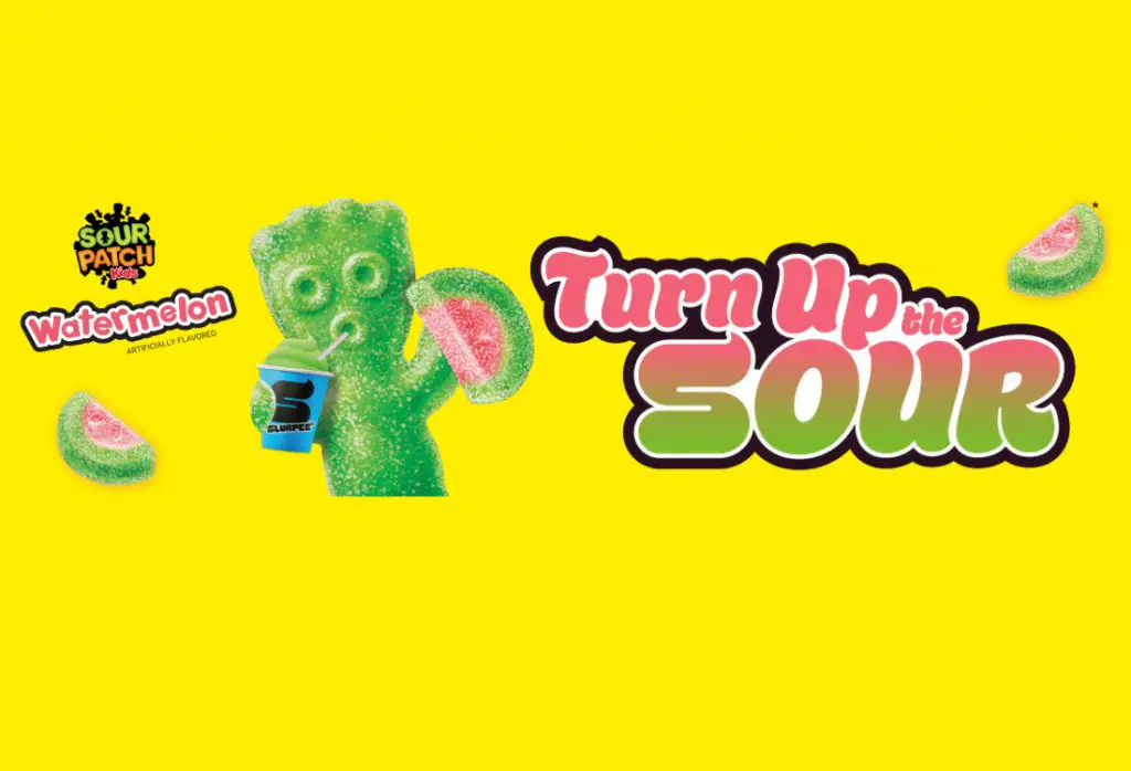 Sour Patch Kids Watermelon Slurpee Instant Win Game & Sweepstakes - Win Merch Or Gift Card