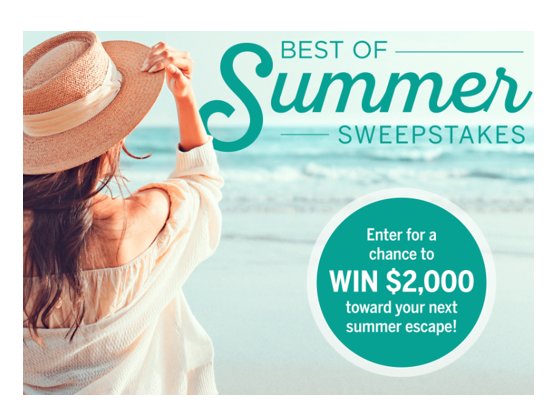 Southern Living Best of Summer Sweepstakes - Win $2,000 Cash