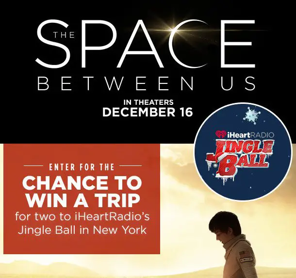The Space Between Us Jingle Ball New York Trip!