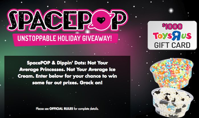 Spacepop Unstoppable Holiday Giveaway!