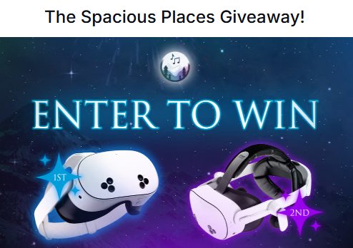 Spacious Places Meta Quest 3S Giveaway