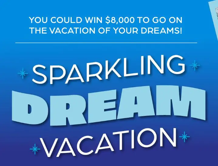 Sparkling Dream Vacations Giveaway - Win $8,000 Cash For Your Dream Vacation