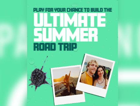 Sparkling Ice Caffeine Summer Road Trip Sweepstakes - Win a $5,000 DIY summer road trip package