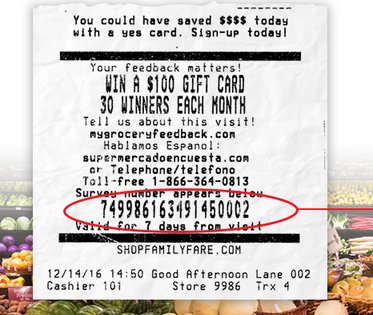 Guest Experience Grocery Survey