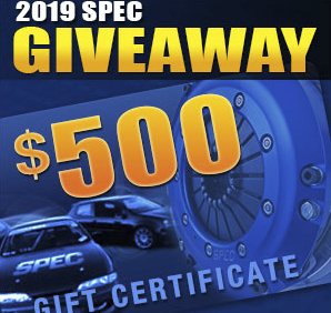 SPEC Giveaway, 4 Winners