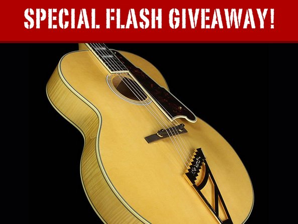 Special Flash Giveaway Has a Guitar for You!