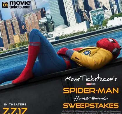 Spider-Man: Homecoming Sweepstakes