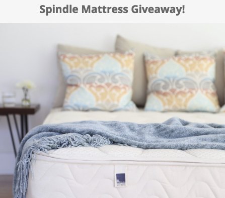 Spindle Mattress Giveaway
