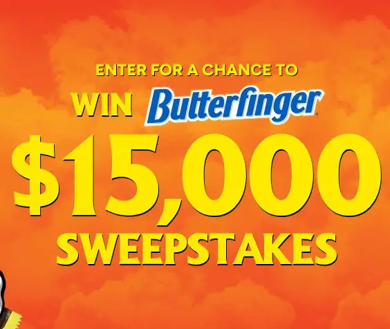 Spirit Halloween x Butterfinger Sweepstakes – Win $15,000 Cash