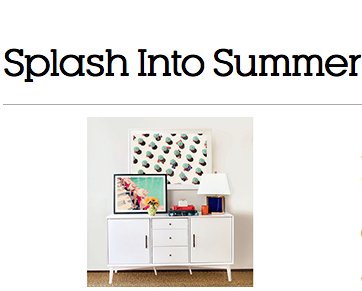 Splash into Summer Sweepstakes