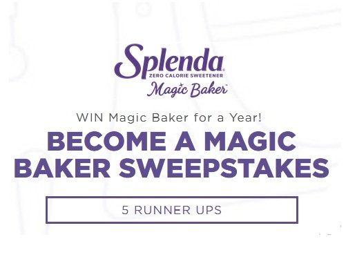 Splenda Become a Magic Baker Sweepstakes - Win Magic Baker Supplies, Stand Mixer and More