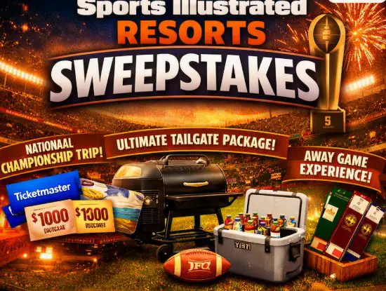 Sports Illustrated Resorts Sweepstakes – Win College Football Experiences, Signed Merch & More (39 Winners)