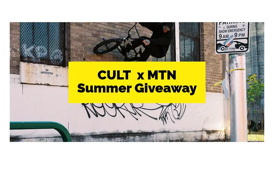 Spray Planet Cult X MTN Summer Giveaway - Win A BMX, Bike Parts And Graffiti Supplies