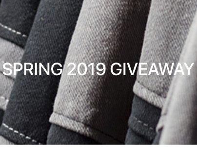 Spring 2019 Giveaway Volante Design
