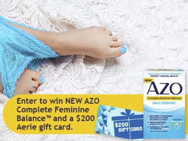 Spring AZO Sweepstakes