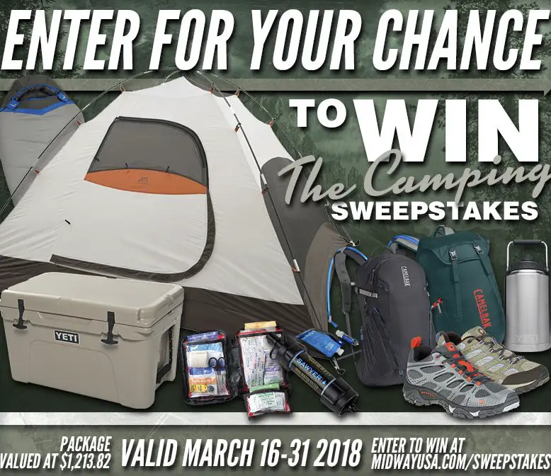 Spring Camping Sweepstakes