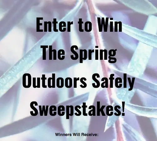 Spring Outdoors Safely Sweepstakes