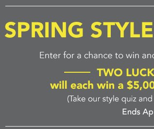 Spring Style Sweepstakes